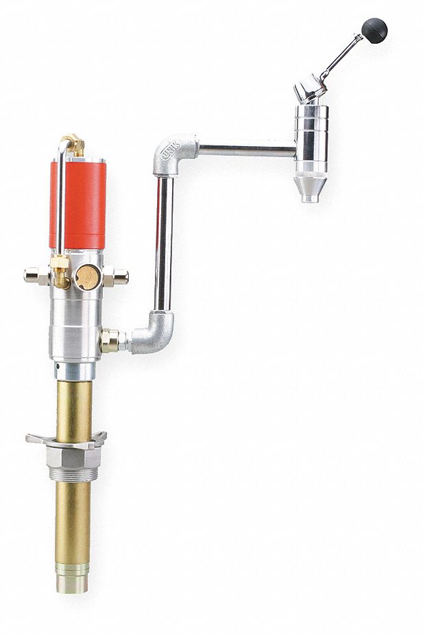 Stub Oil Pump And Spigot, Air Operated