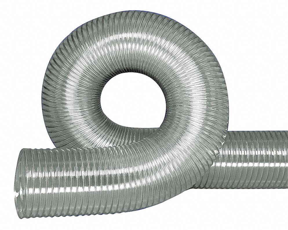 Ducting Hose, 3 In ID x 50 Ft