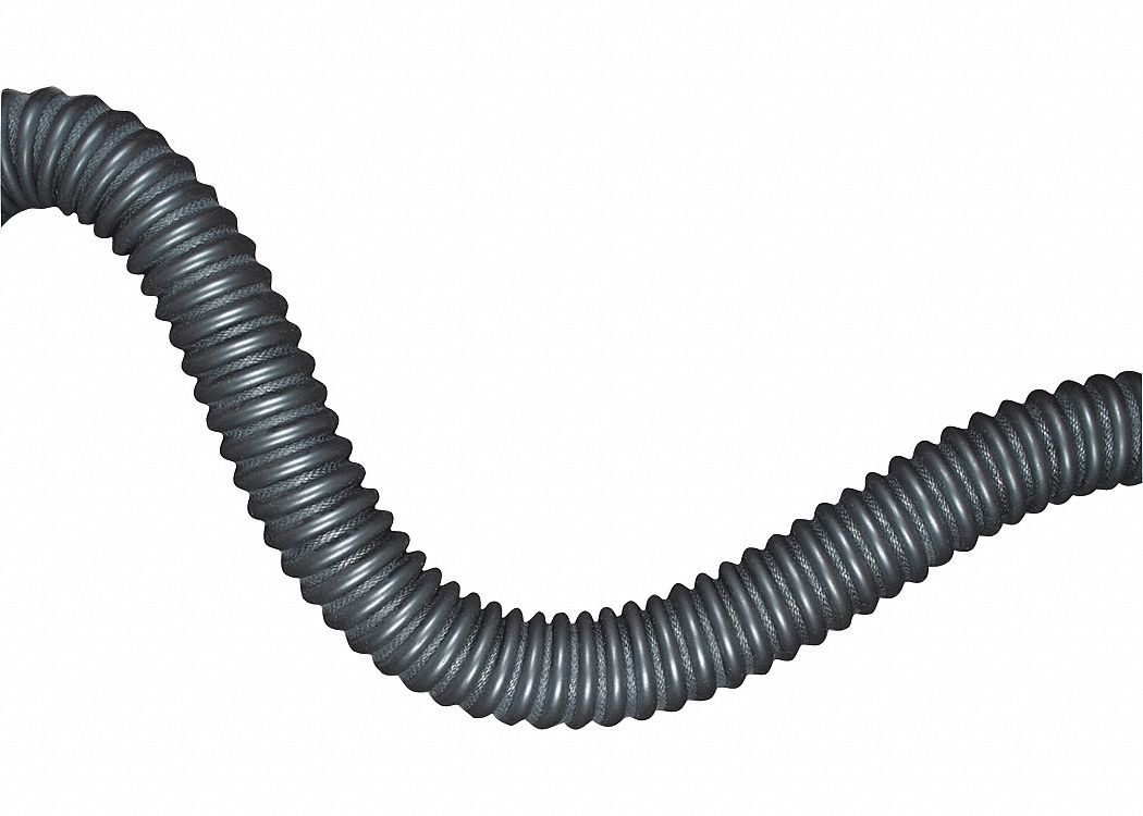 Garage Exhaust Hose, 2.5 In ID x 11 Ft