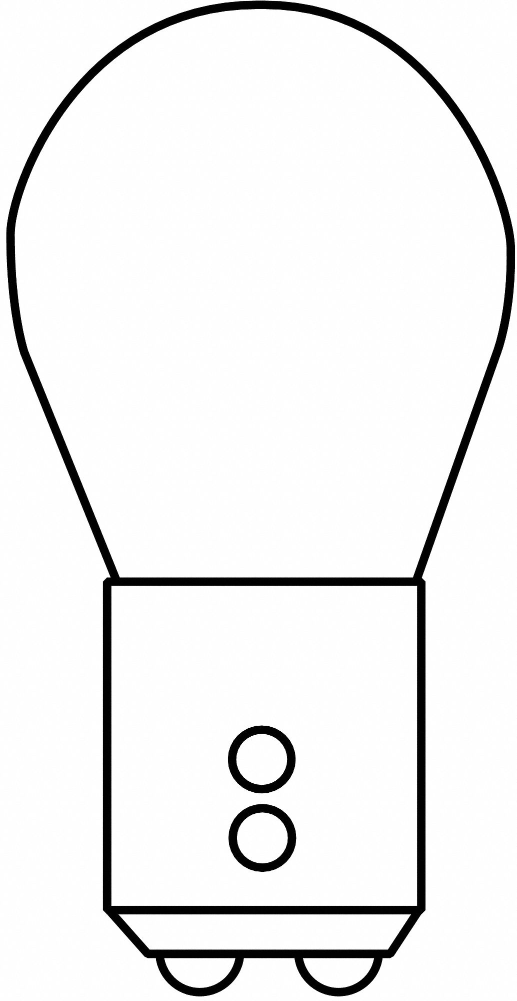 Mini Lamp, 1157LL, 27/8W, S8, 13/14V, PK2
