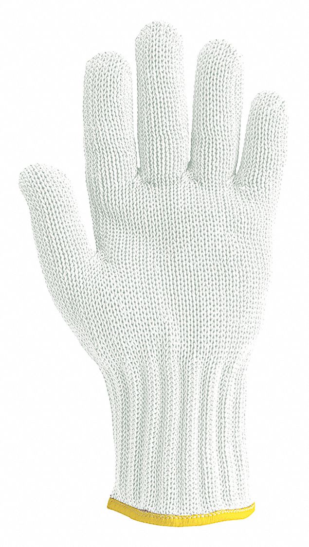 Cut Resistant Glove, Reversible, M