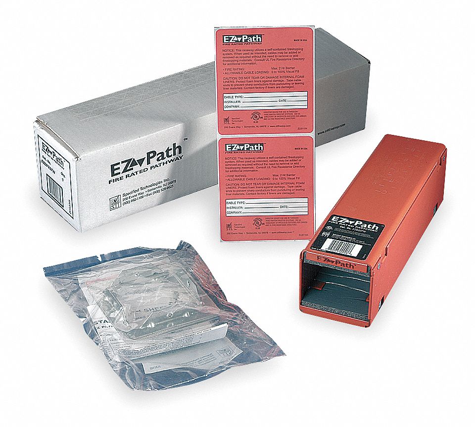 Fire Barrier Pathway Kit, 3 In., Square