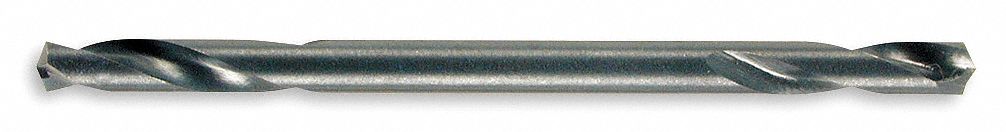 Double End Drill, Size #11, HSS, Blk Oxide