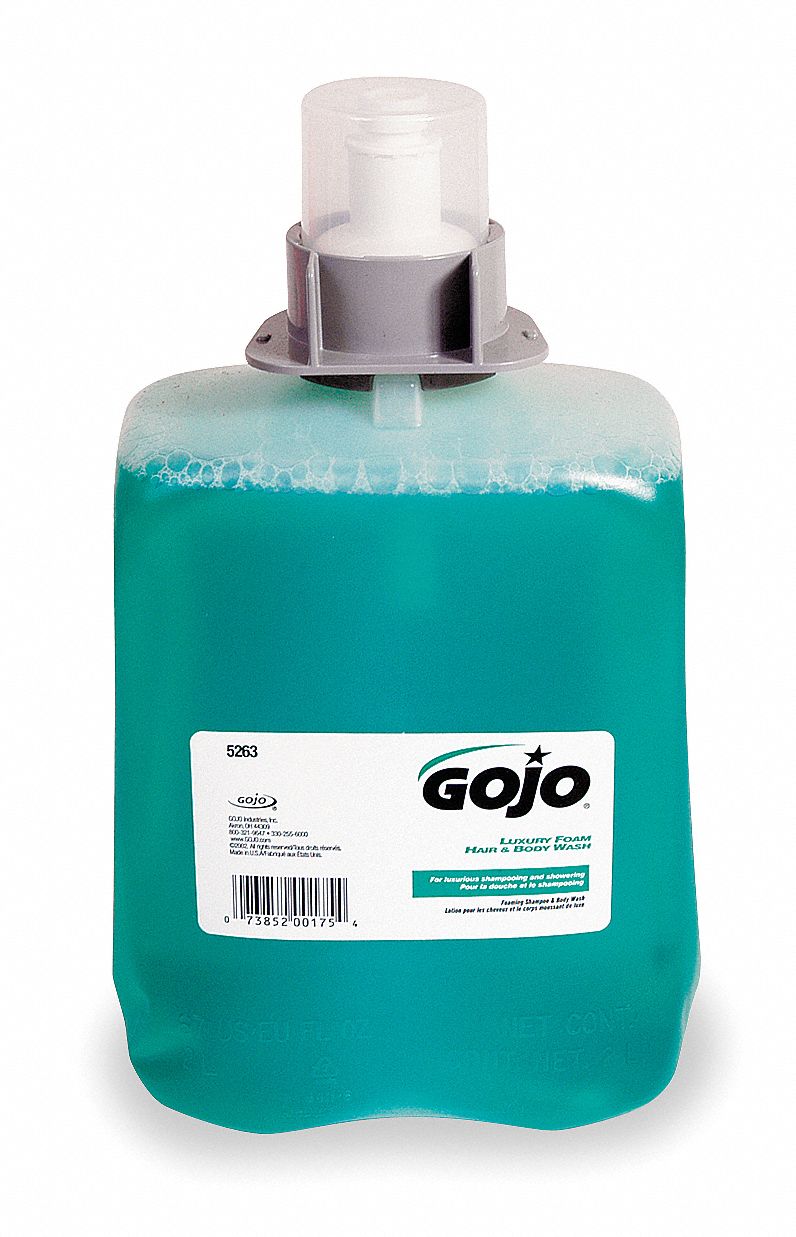 Shampoo and Body Wash Refill, Green, PK 2