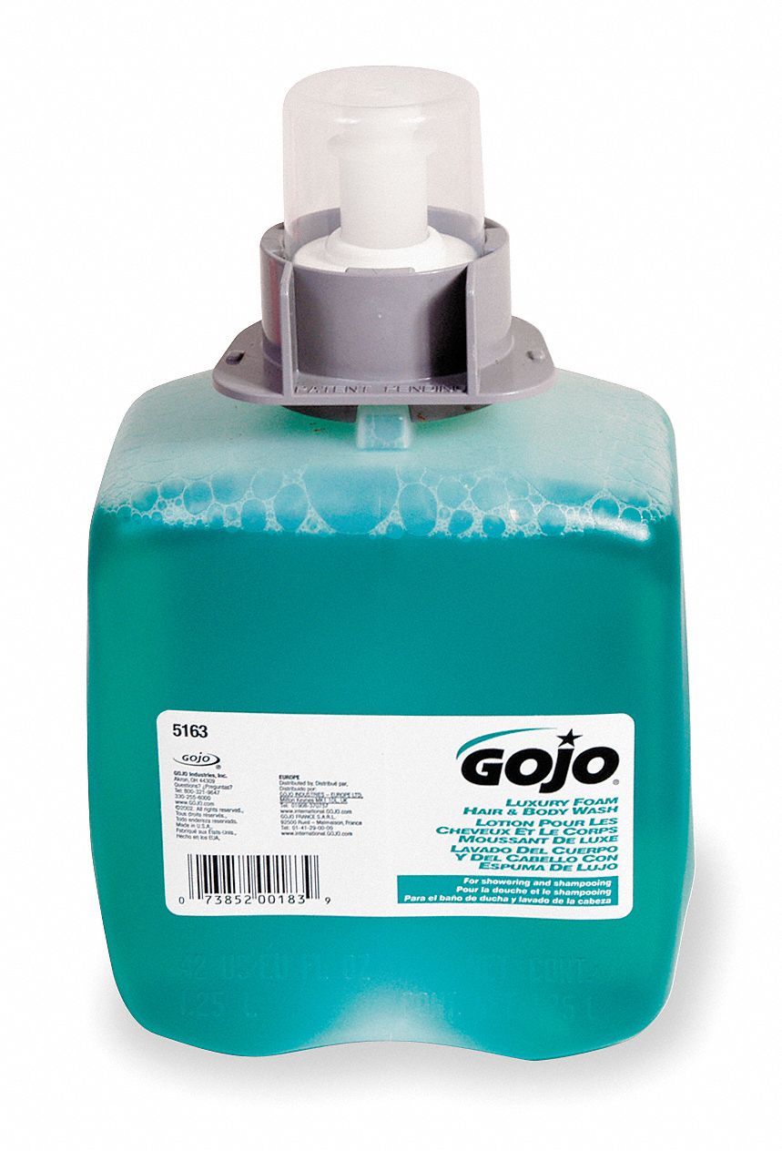 Shampoo and Body Wash Refill, Green, PK 3