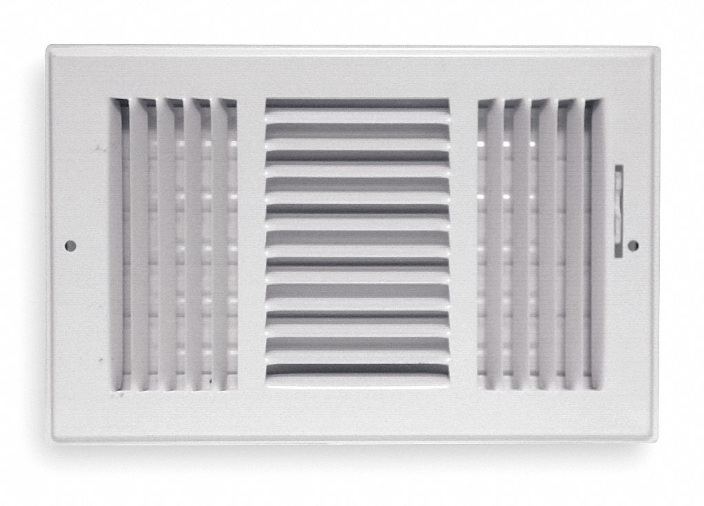 Register, 3 Way, 8x4in