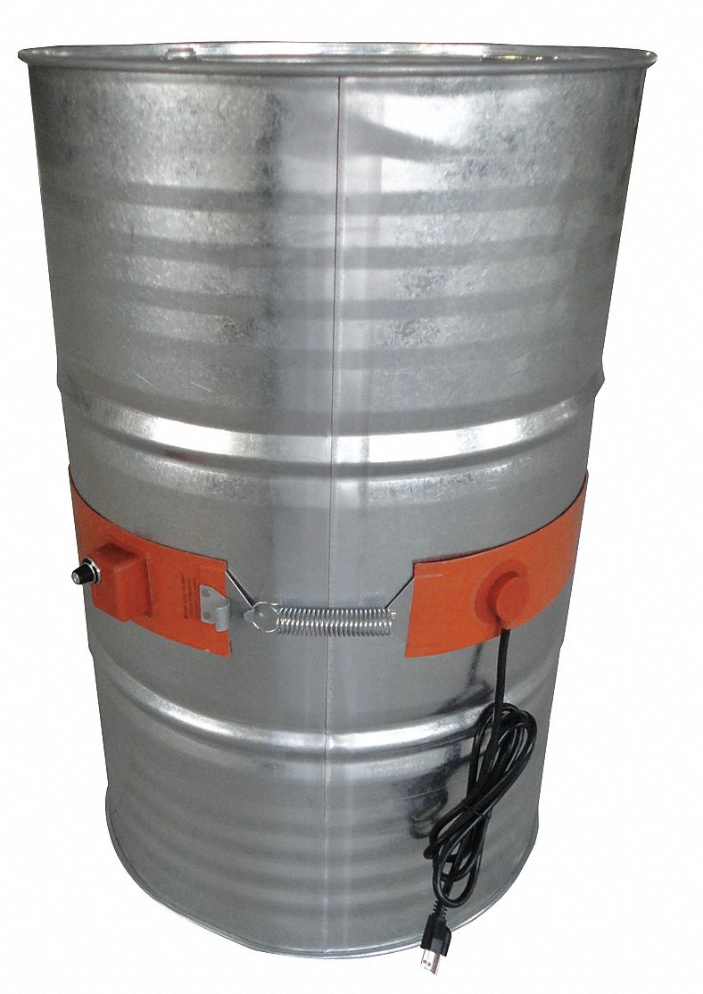Drum Heater, Elec, 2.7A, 115V, L32 1/4In