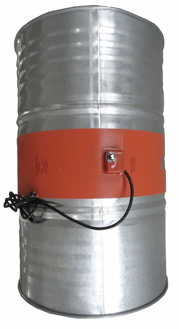 Drum Heater, Elec, 4.3A, 115V, L66 3/4In
