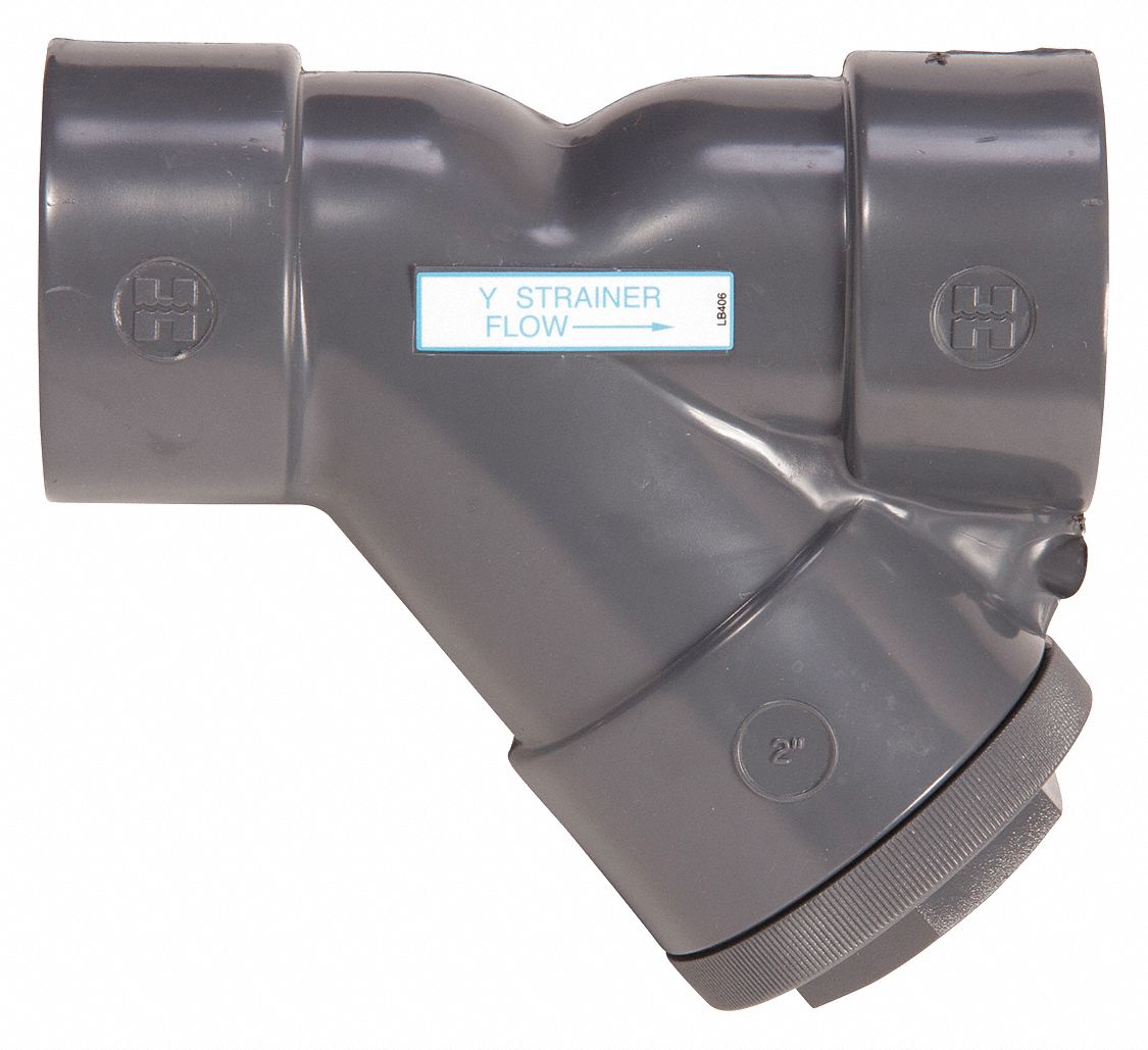 Y-Strainer, 1/2 In, Threaded