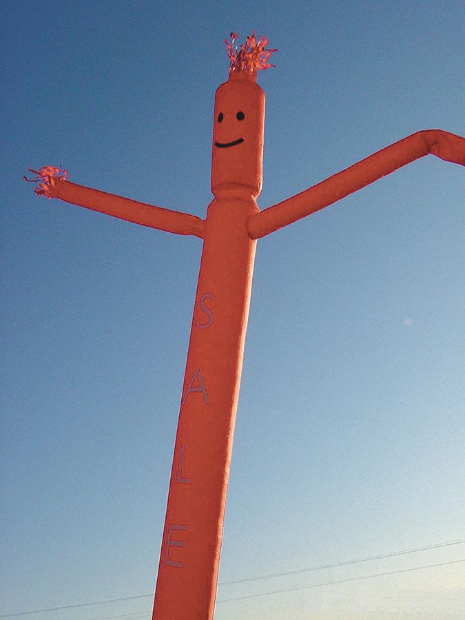 Inflatable Air Dancer, Dancing Man, Red