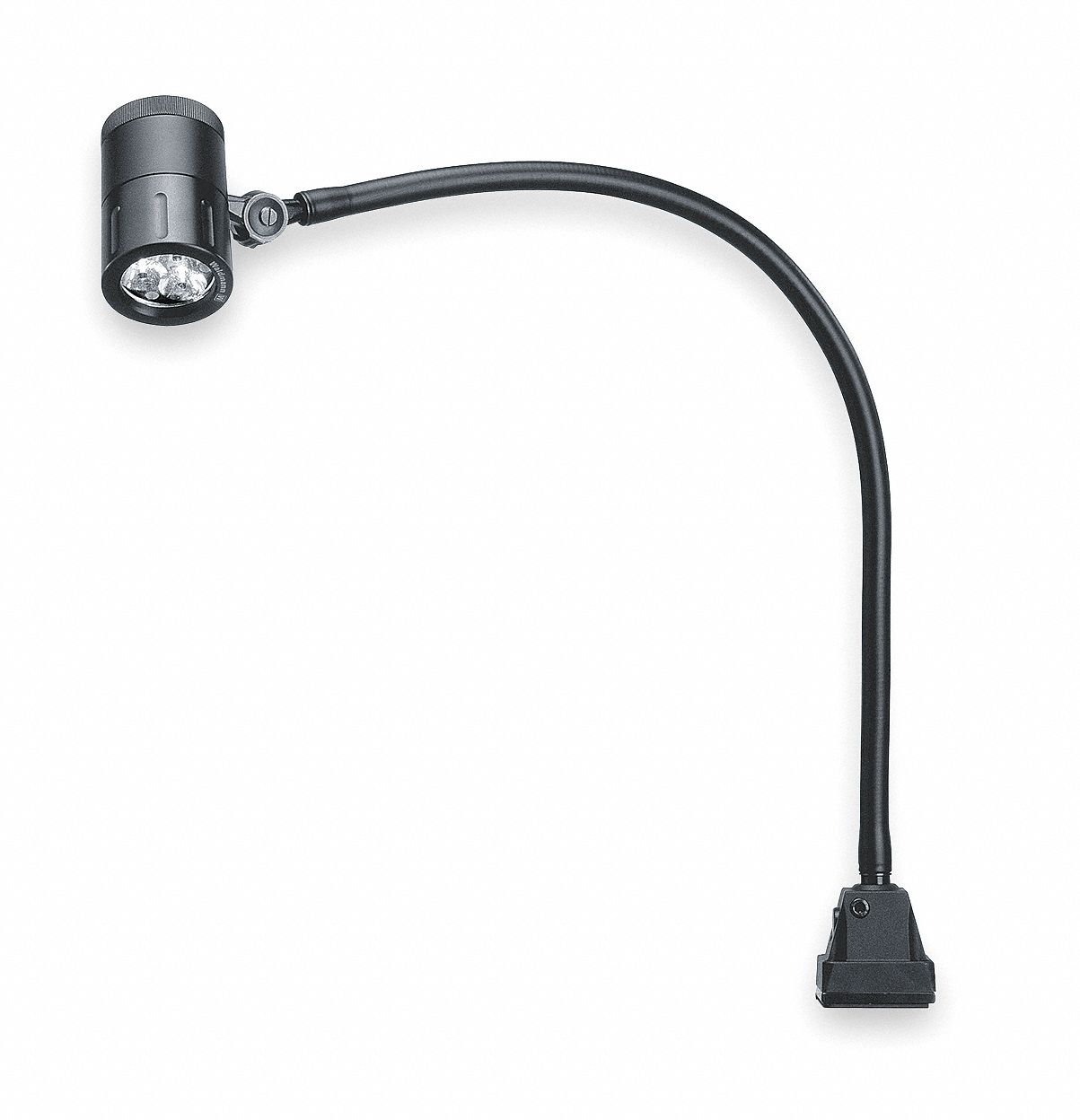 LED Task Light, Goosneck, 120/240V, 10 Deg