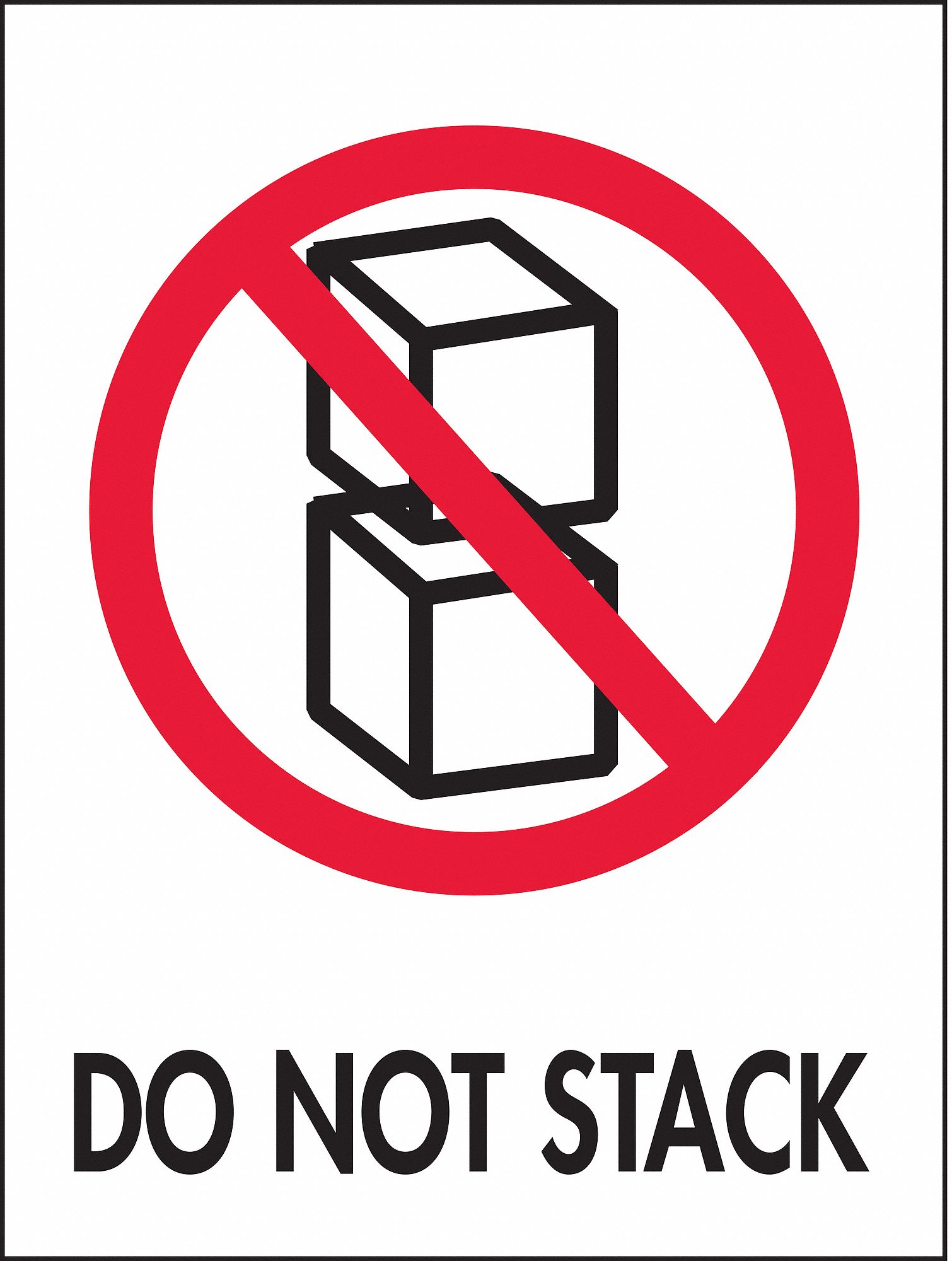 Shipping Labels, 4 In. H, 3 In. W, PK500