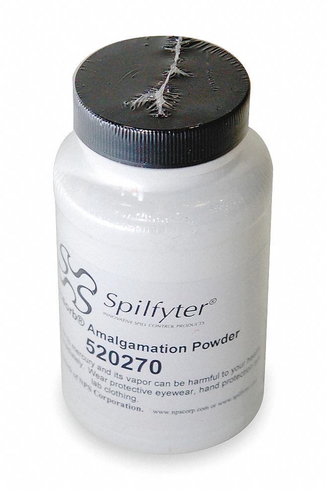 Mercury Vapor Absorbing Powder, 10 oz.