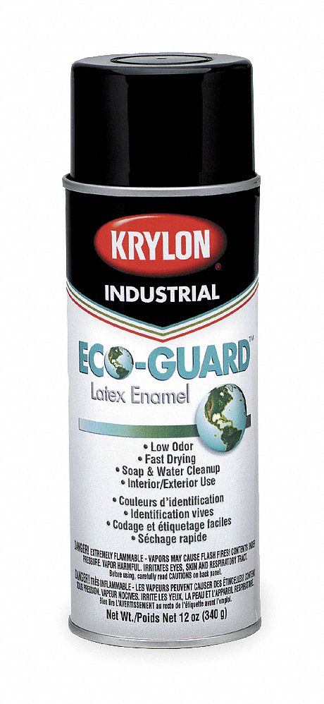 Spray Paint, Max Flat Black, 12 oz.