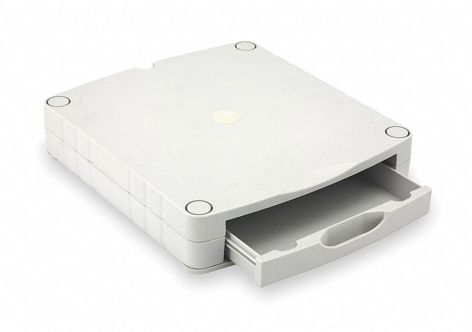 LCD Monitor Stand, Polystyrene, White