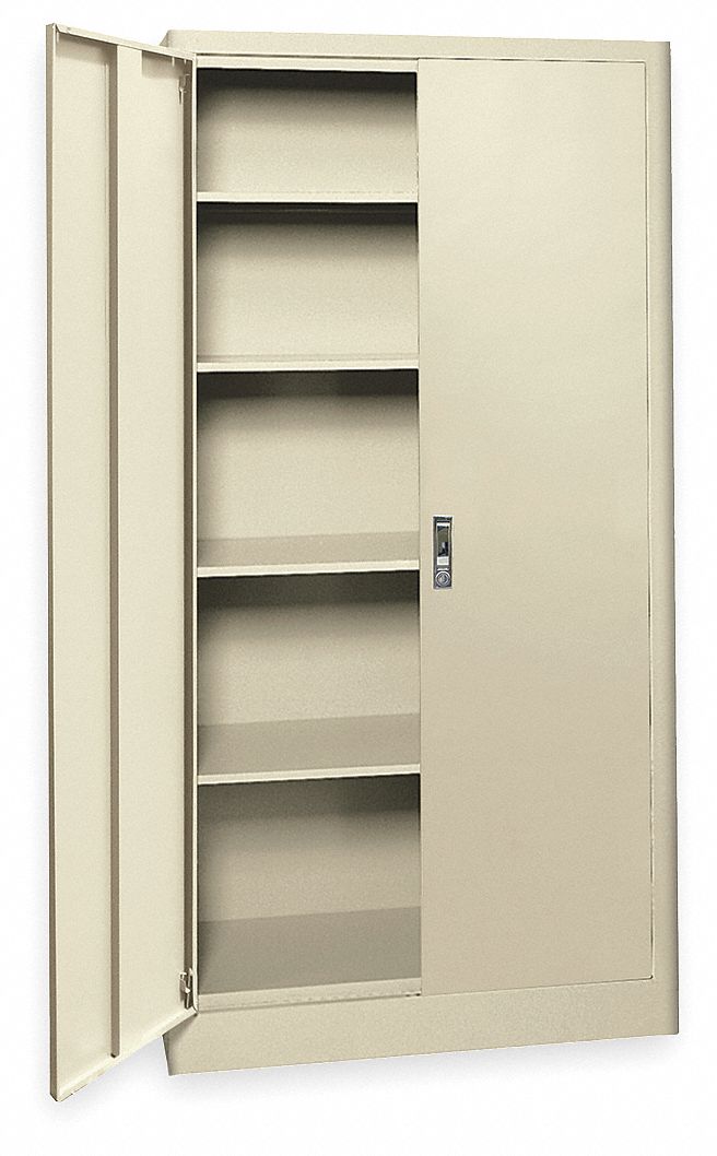 Radius Storage Cabinet, 5 Shelf, 12In, Pty