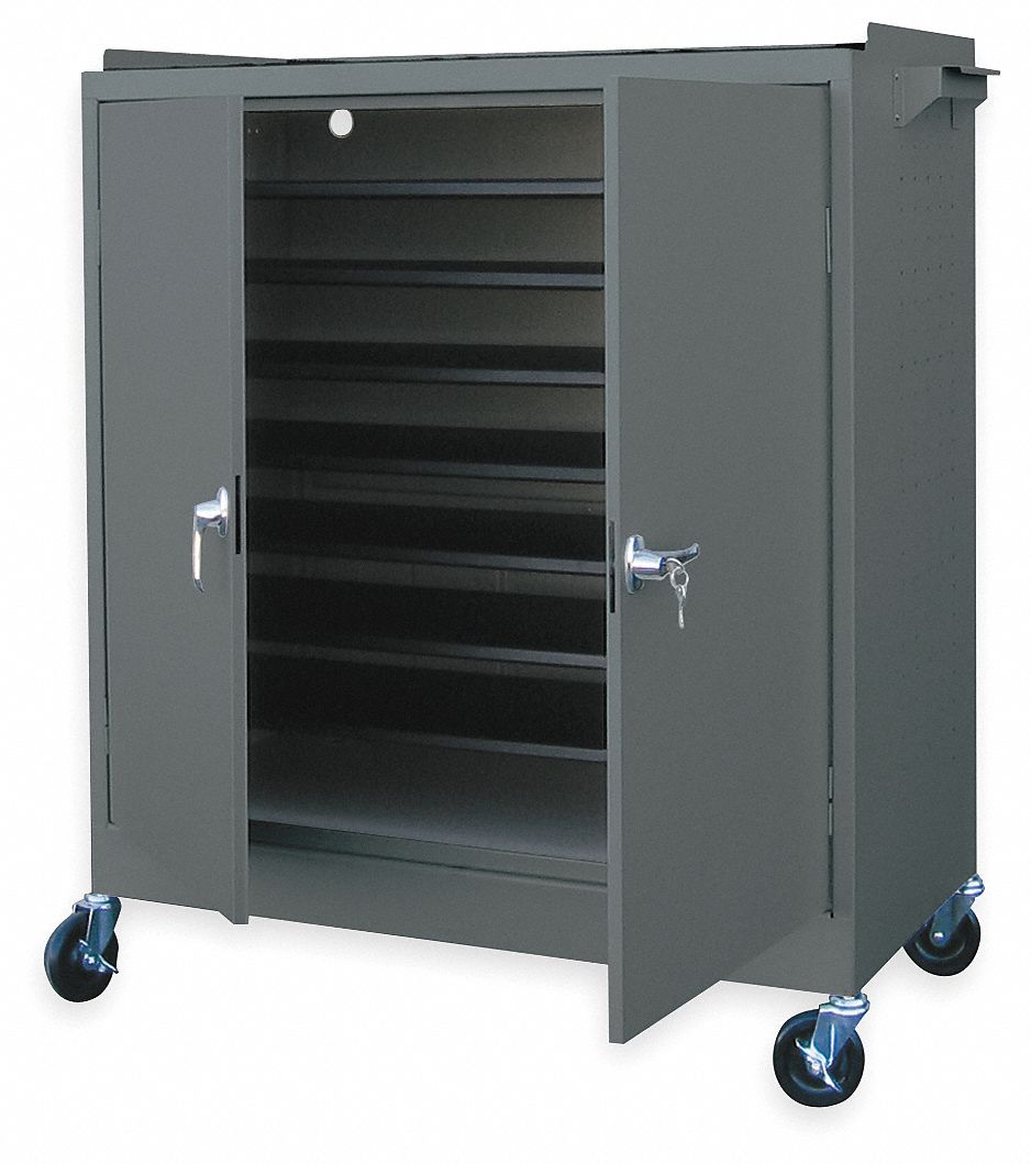Mobile Laptop Cabinets, Fits 24 Laptops