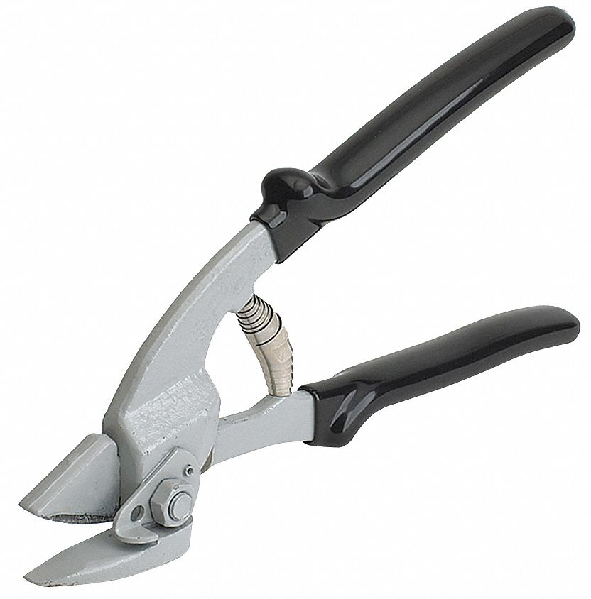 Strapping Cutter, Regular Duty, L 9 In