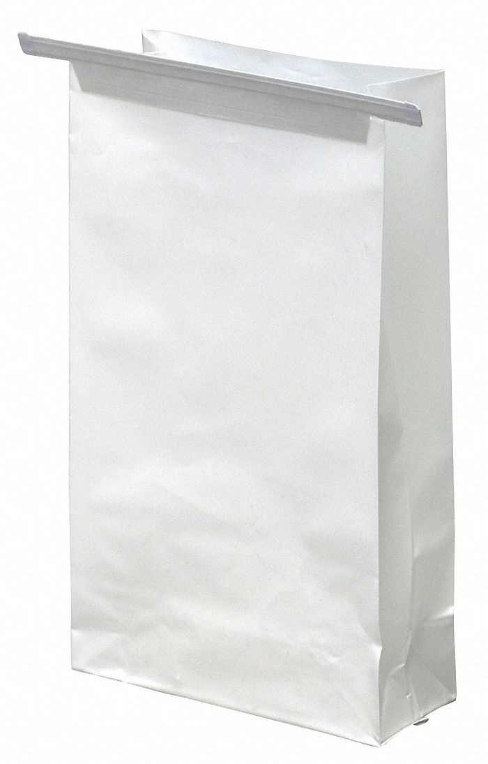 Twist Tie Sickness Bag, White, PK 1000