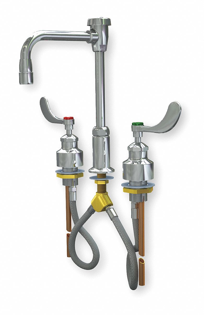 Laboratory Faucet, Manual, Blade, 3.5 GPM