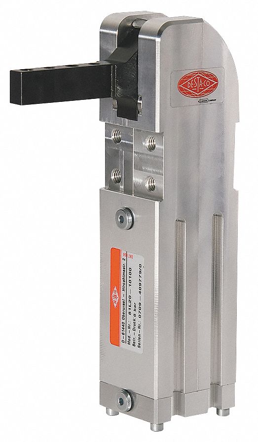 Pneumatic Clamp, 81L25, 120 Deg, 885 In-Lbs