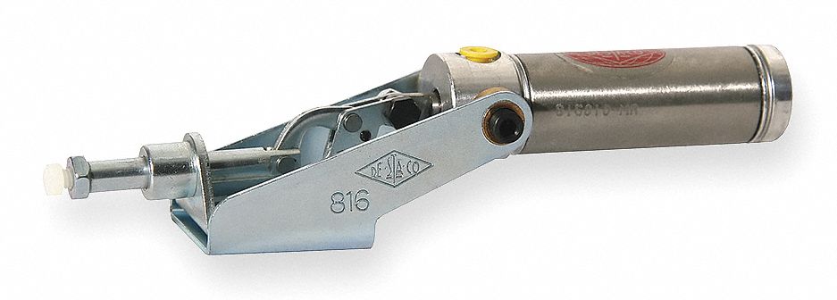 Pneumatic Straight Line Clamp, 200 Lb