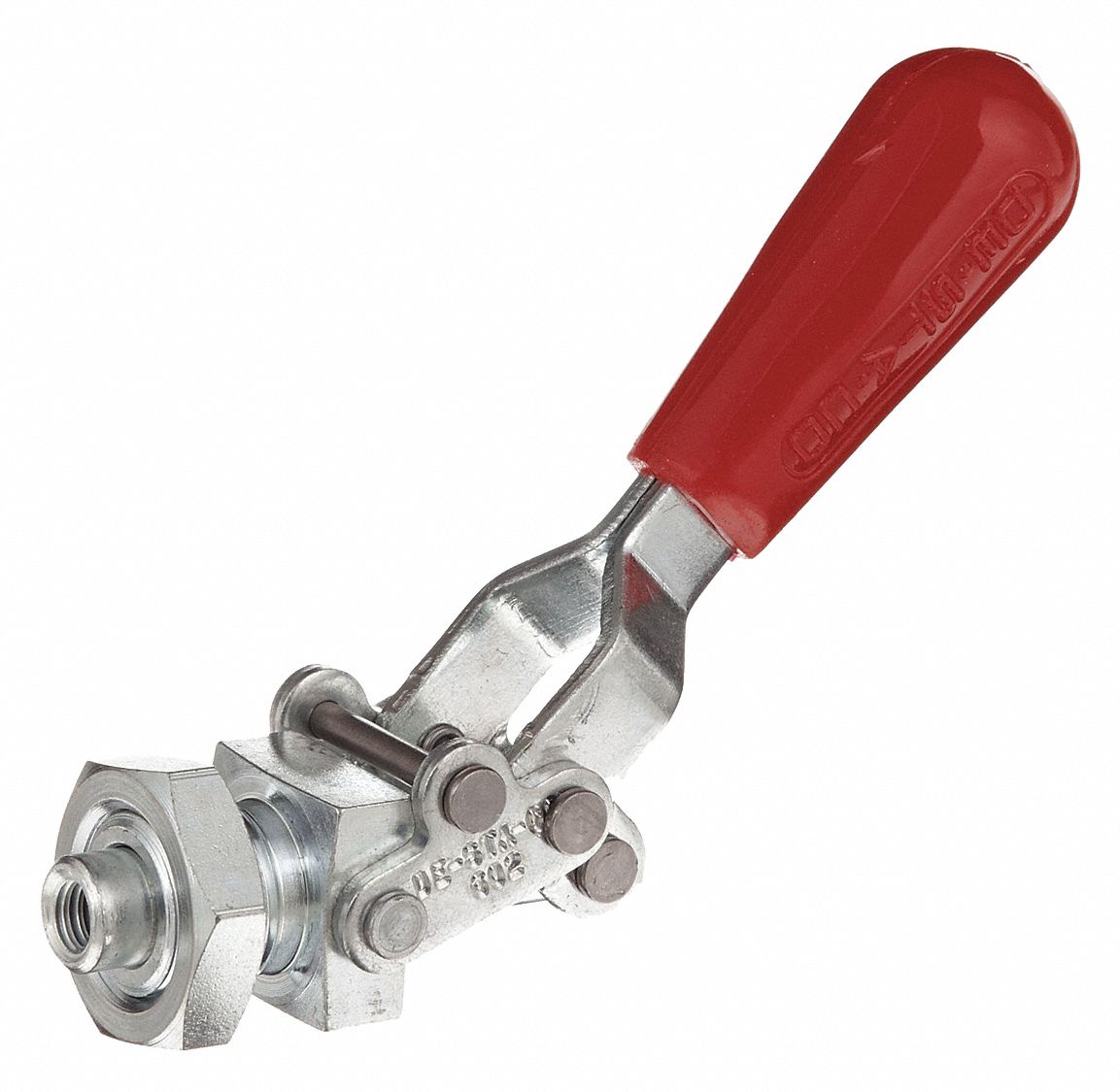 Toggle Clamp, Straight Line, Hole, 200 Lbs