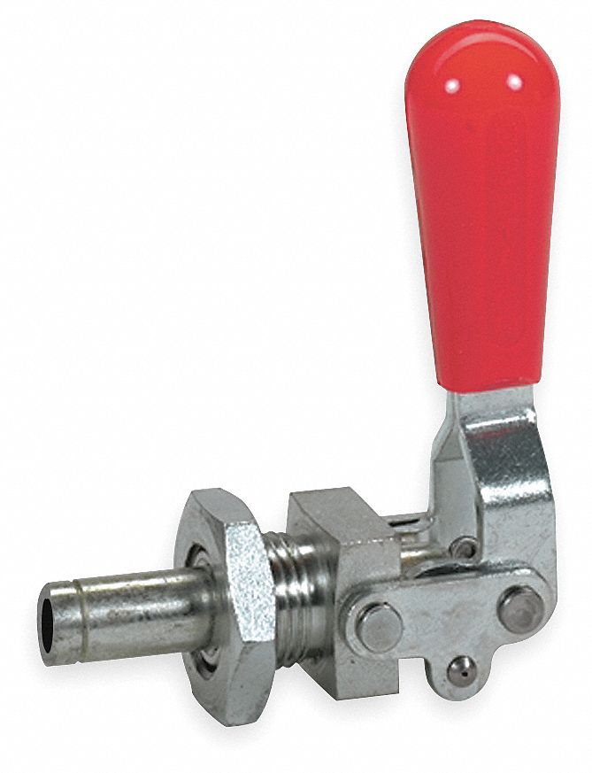 Toggle Clamp, Straight Line, Hole, SS, 400
