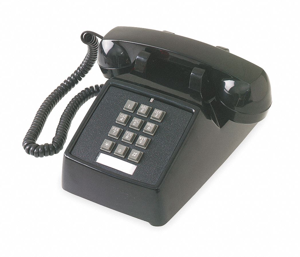 Standard Desk Phone, Black
