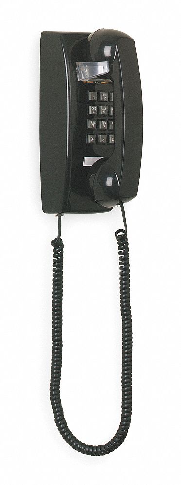 Standard Wall Phone, Black