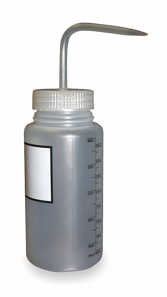 Wash Bottle, Natural, Polypropylene