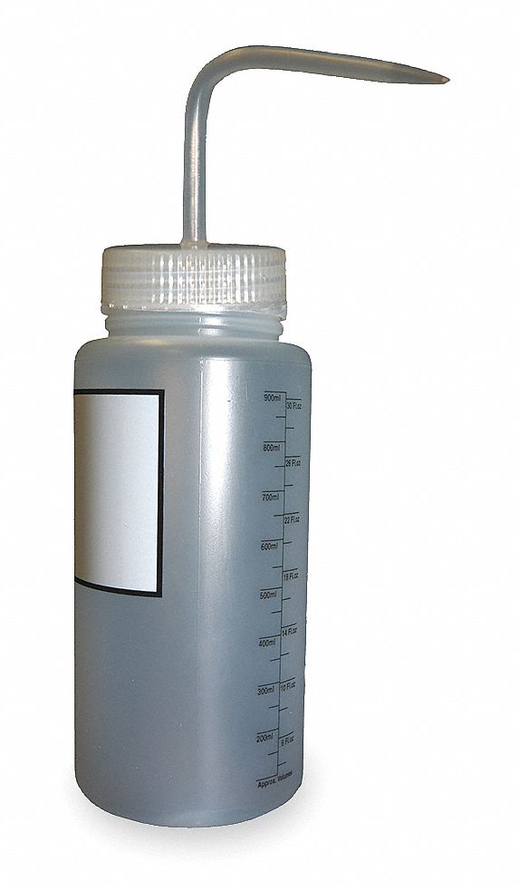 Wash Bottle, Natural, Polypropylene