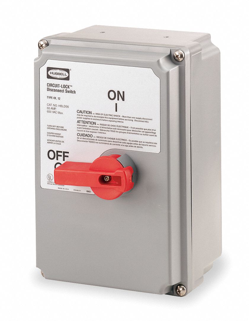 Switch, Disconnect, 60 A