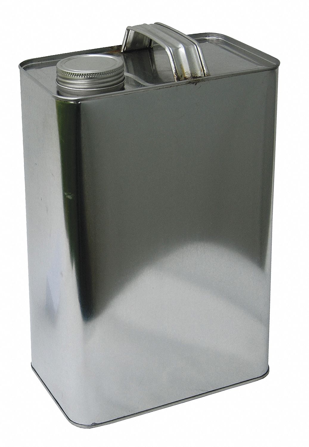 Rectangular Steel Jug, 1 Gal, With Cap
