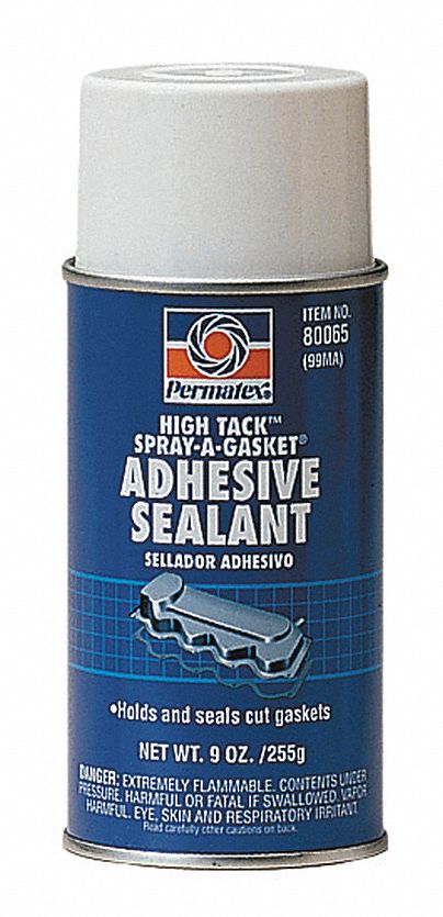 Gasket Sealant, High Tack, 9 Oz Can, Yellow