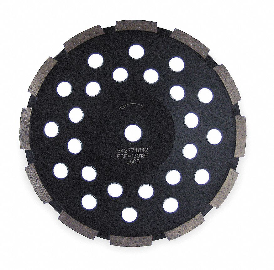 Segment Cup Wheel, Diamond, Sgl, 4x5/8-11