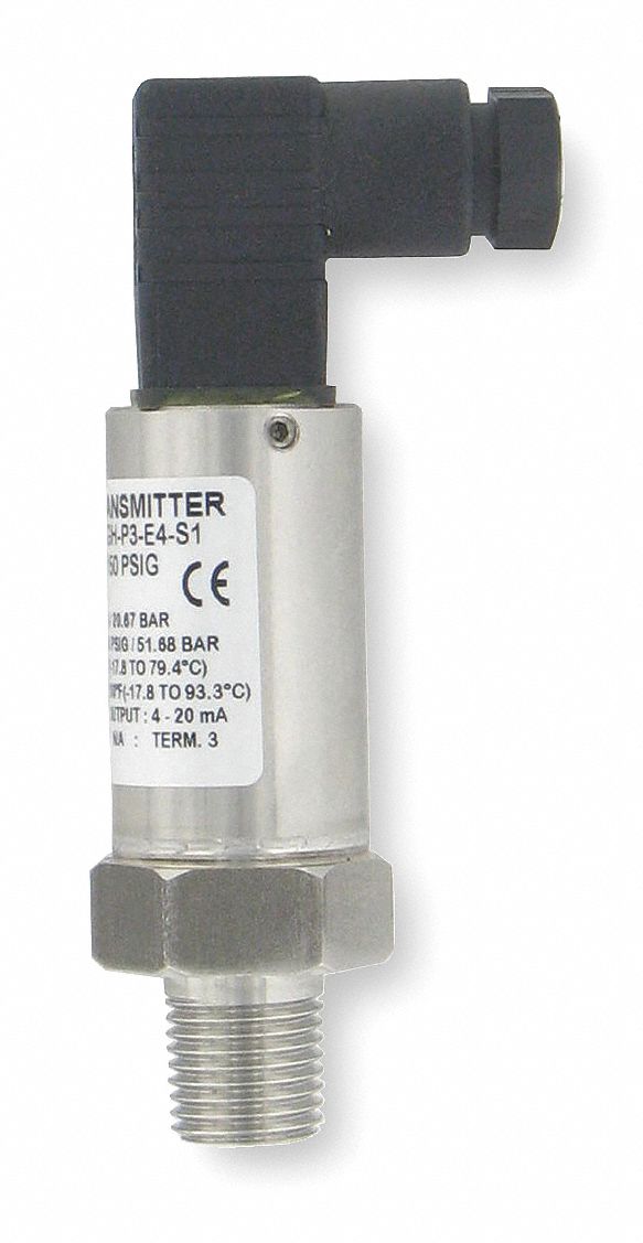 Pressure Transducer, 0 to 15 PSI