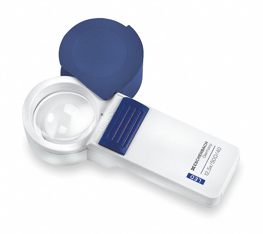 Hand Held LED Magnifier, 12.5x