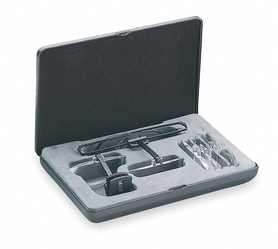 Clip-on Magnifier Kit, 8 Pc, 1.7x-7x