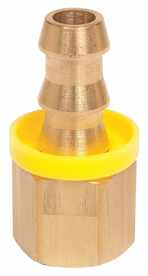 Hose Fitting, NPTF, Female, 3/8 In Hose ID