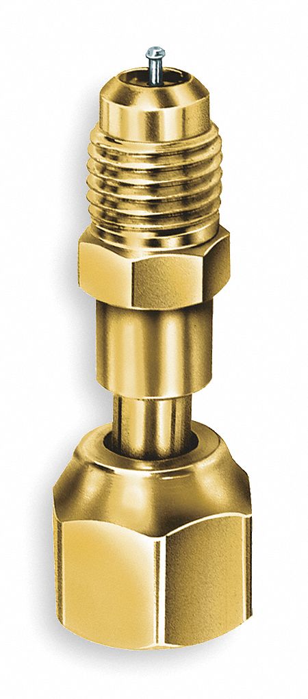 Swivel Nut W/Depr, 1/4 F. SAE, PK 3