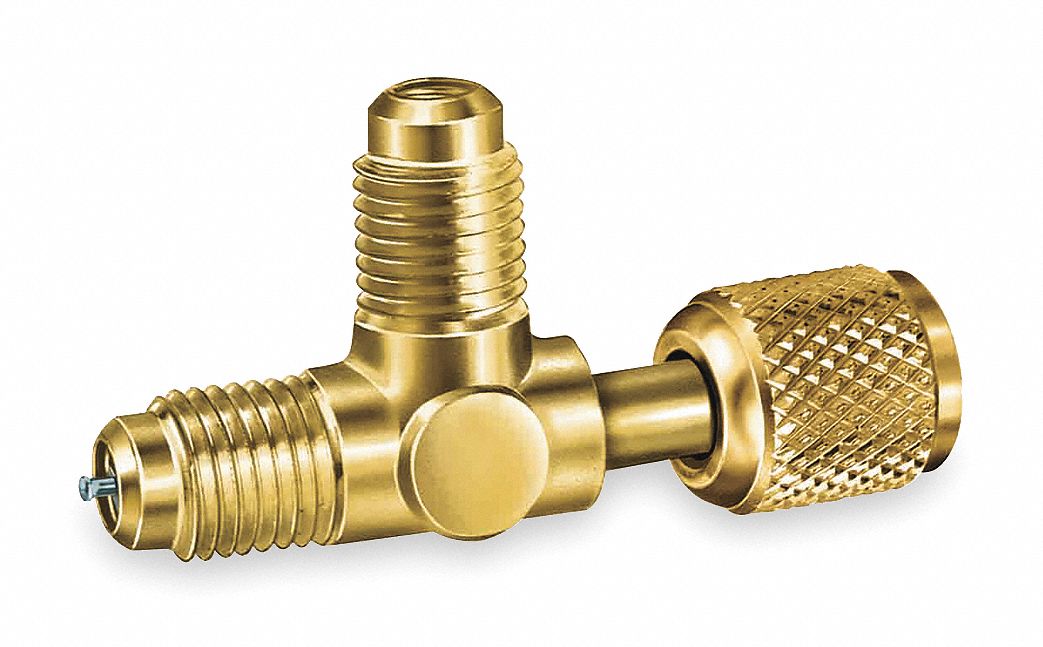 Tee W/ Swivel Coupler, 1/4