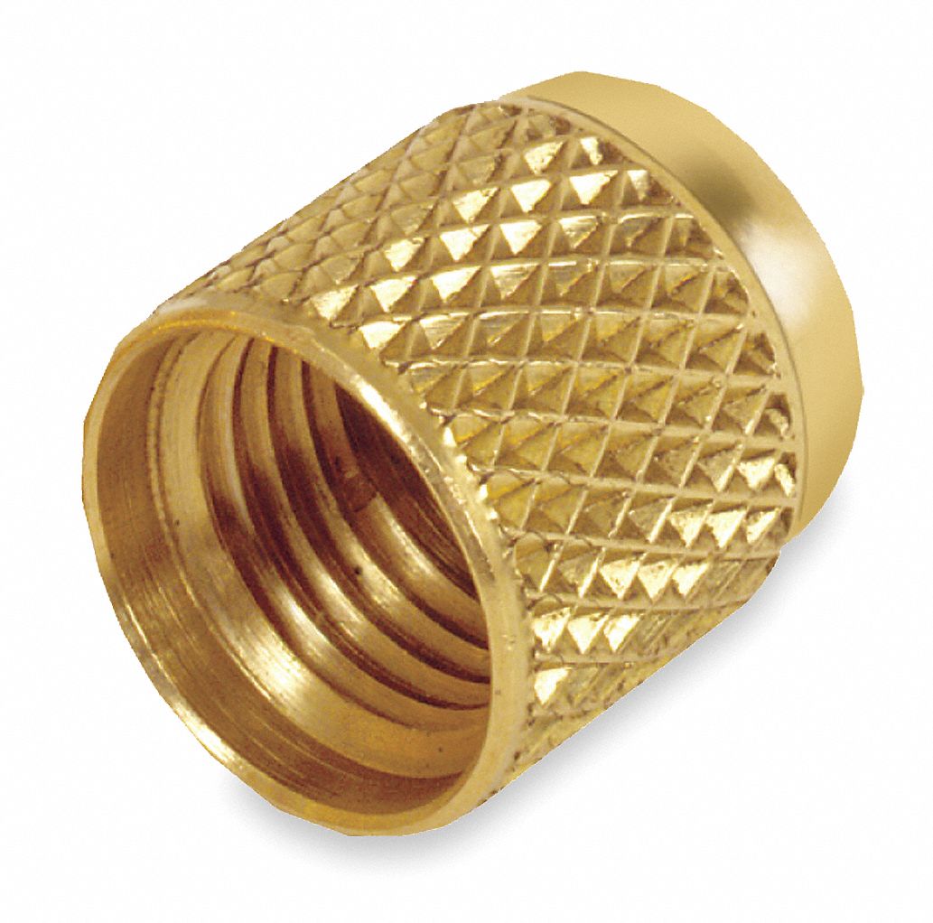 Cap with O-Ring, 1/4, PK 10