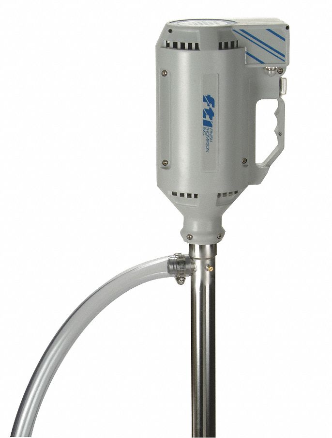Drum Pump, 1/4HP, Suction Tube 40 L, 10 GPM