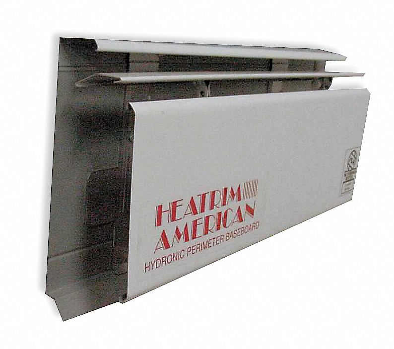 Assembled Baseboard Enclosure, White