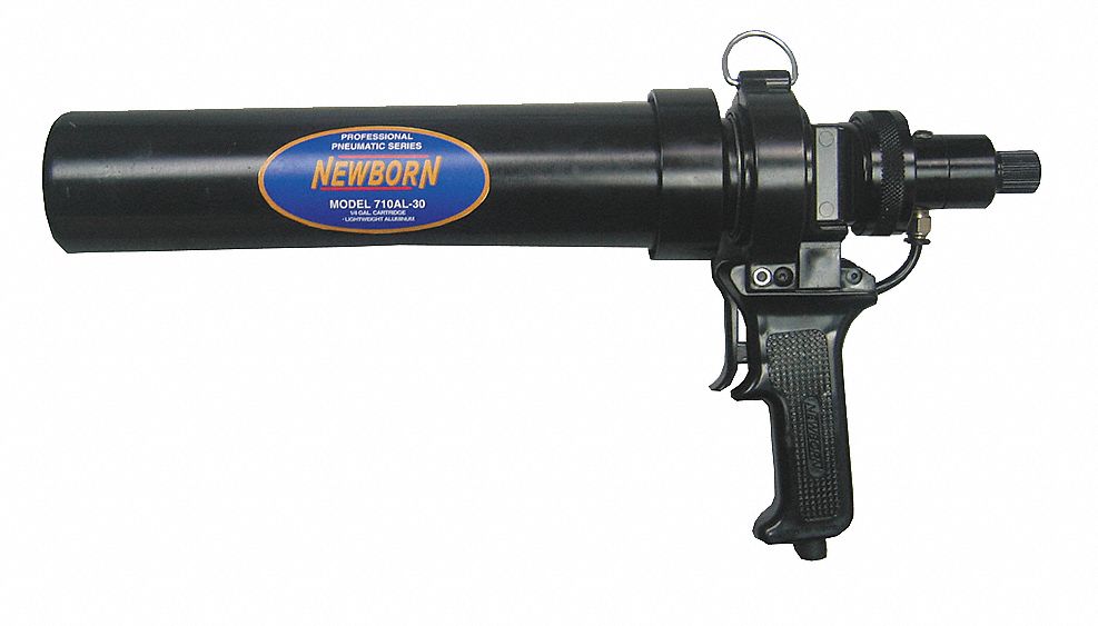 Pneumatic Caulk Gun, 29 oz., Aluminum
