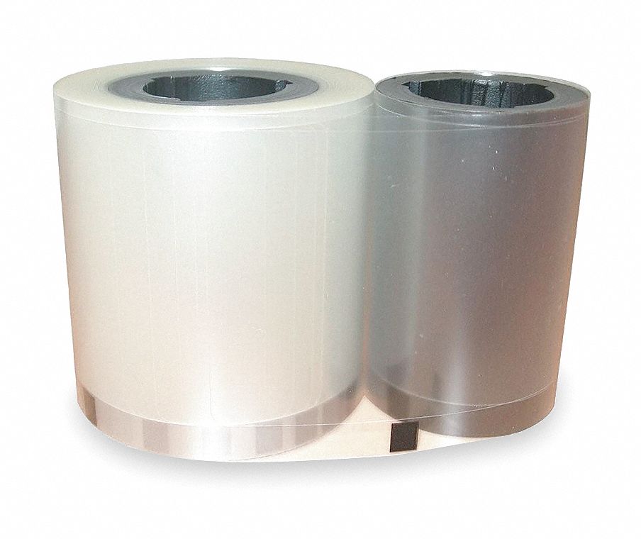 ID Card Printer Ribbon, Clear Patch 0.6mi