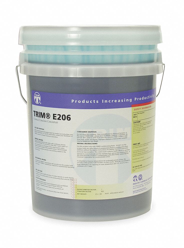 Emulsion Coolant, E206, 5 Gal