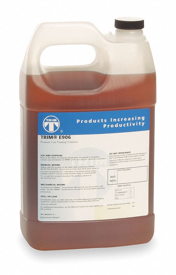 Emulsion Coolant, E906, 1 Gal