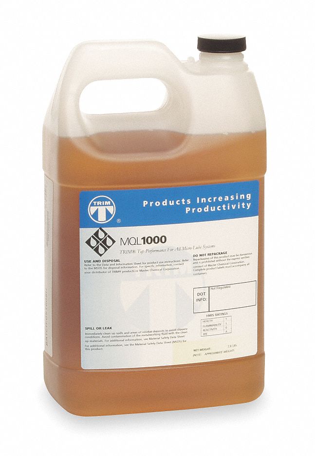 Min Qty Lubrication Fluid, MQL1000, 1 Gal